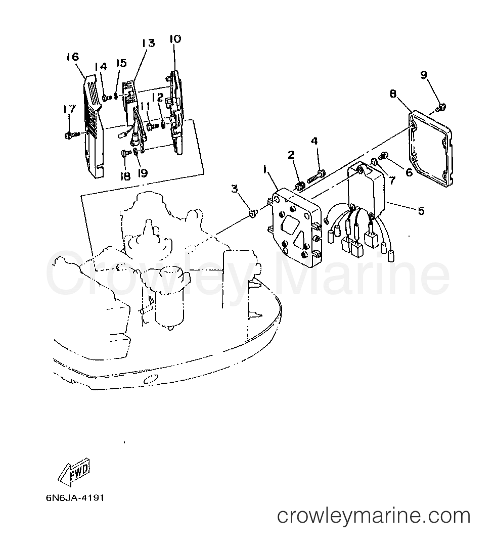 Yamaha Motors B115TLRX - ELECTRICAL 1