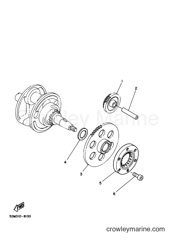 Yamaha Motors XVS250 (5KR5) [030] - STARTER CLUTCH