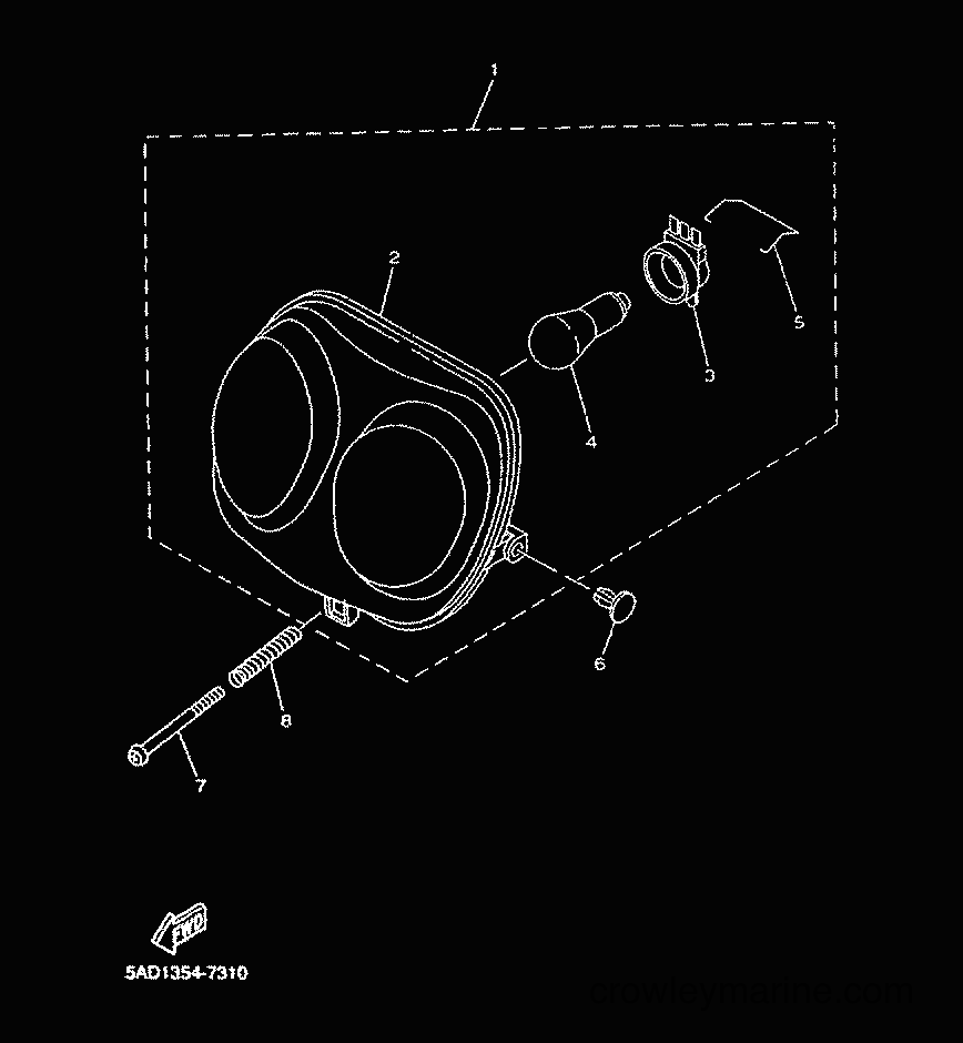 Yamaha Motors YN50 (5MR3) [010] - HEADLIGHT