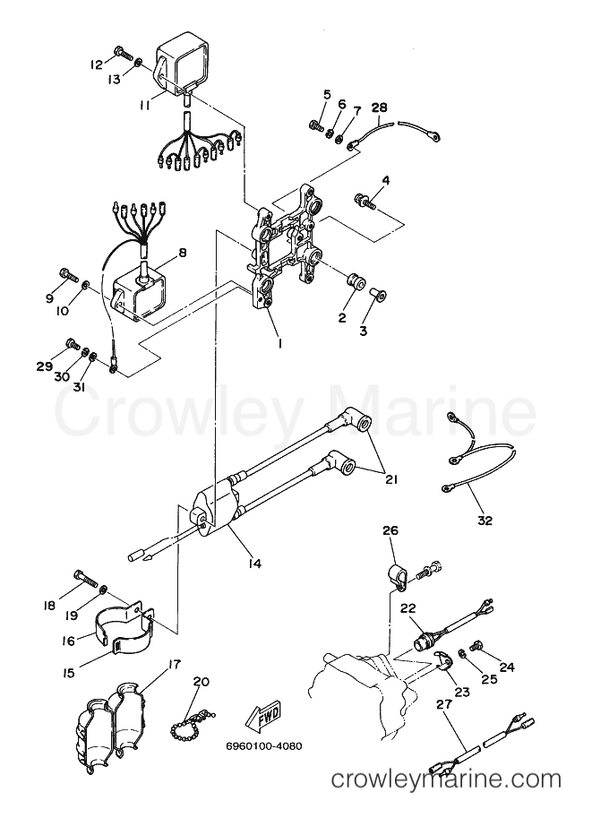 Yamaha Motors E55CMHL (6A32) [030] - ELECTRICAL 3