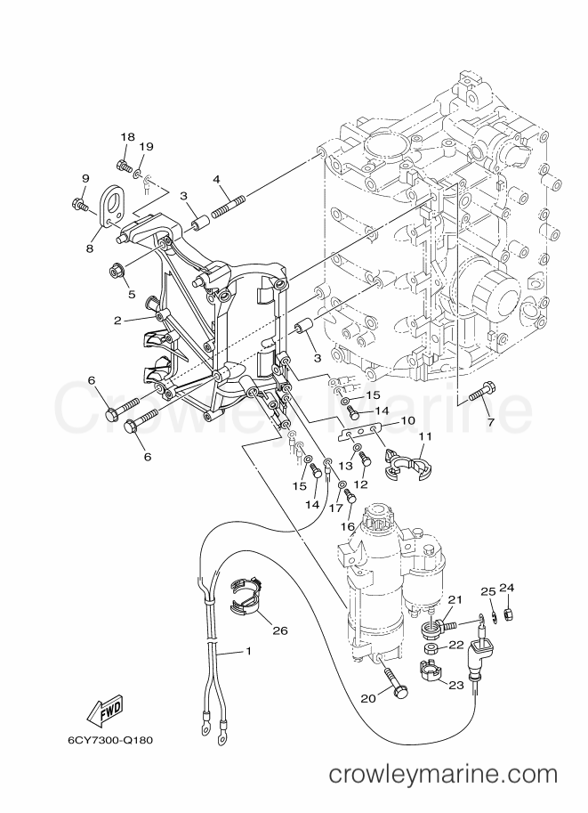Yamaha Motors F40GET (6CY8) [020] - ELECTRICAL 4