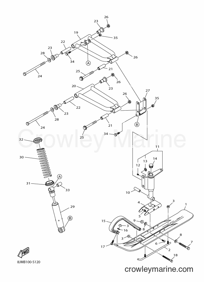 Yamaha Motors SRX120 (8JMB) [010] - SKI