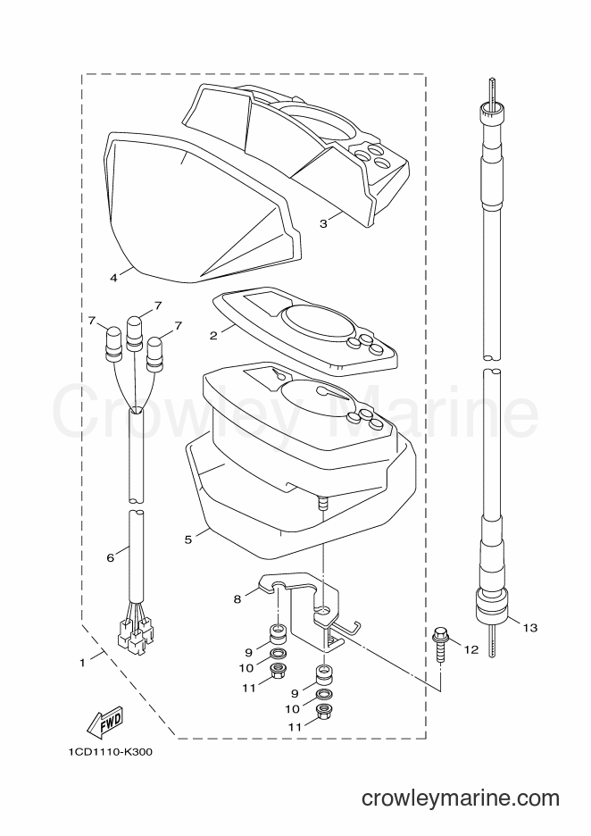 Yamaha Motors YW50FX (2DTA) [010] - METER