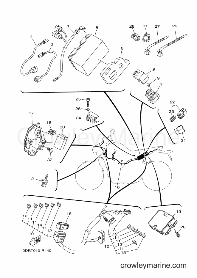 2016 Street Bike MT-09A - MT-09A (2DRT) [010] - ELECTRICAL 1