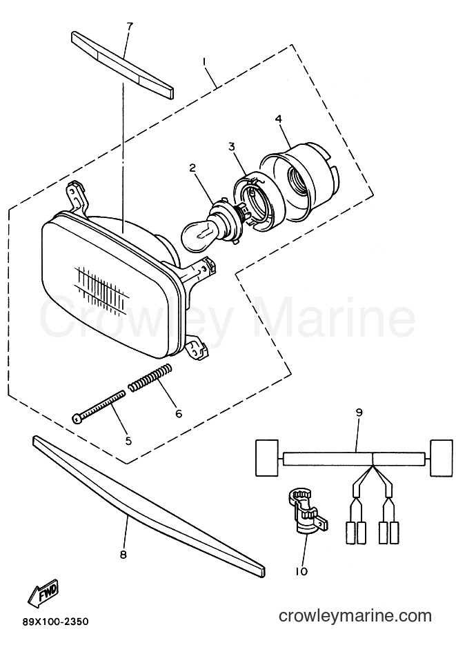 Yamaha Motors ET410TR (8BY4) [030] - HEADLIGHT