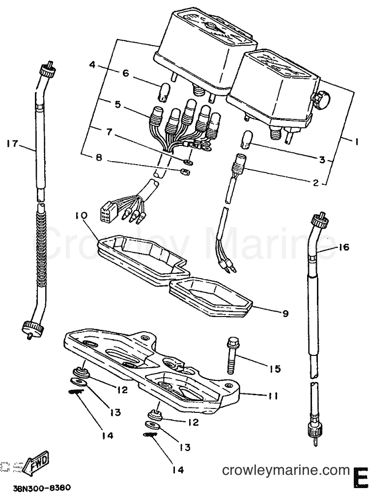 1989 Dirt Bike DT125R - DT125R (3PY2) [999] - METER
