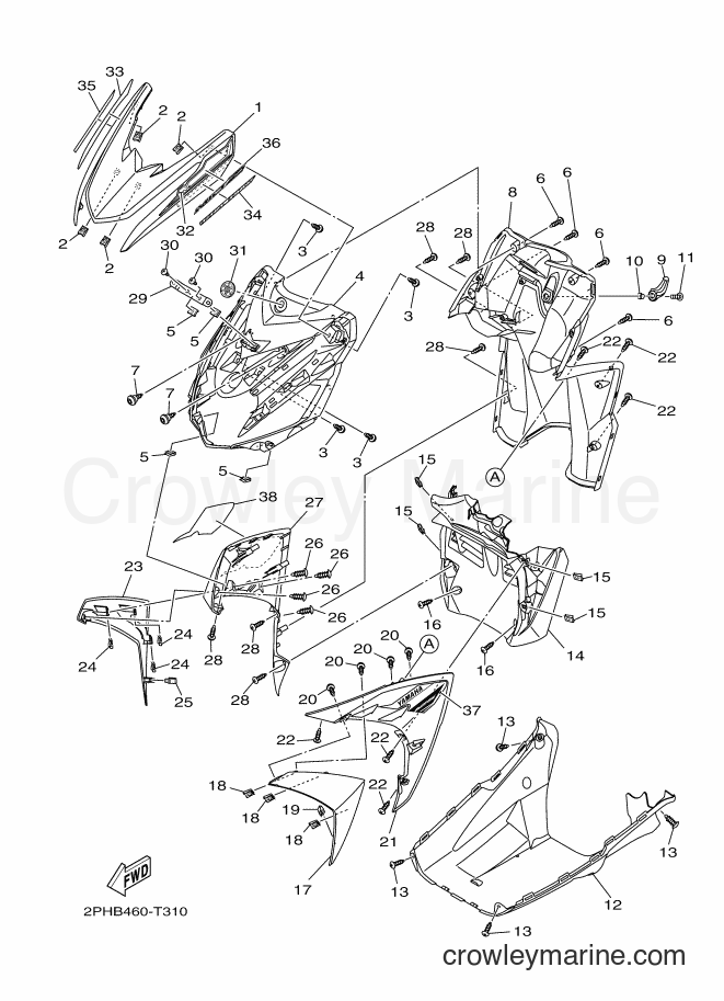 2018 Scooter LNS125 - LNS125 (2PHB) [010] - LEG SHIELD 2