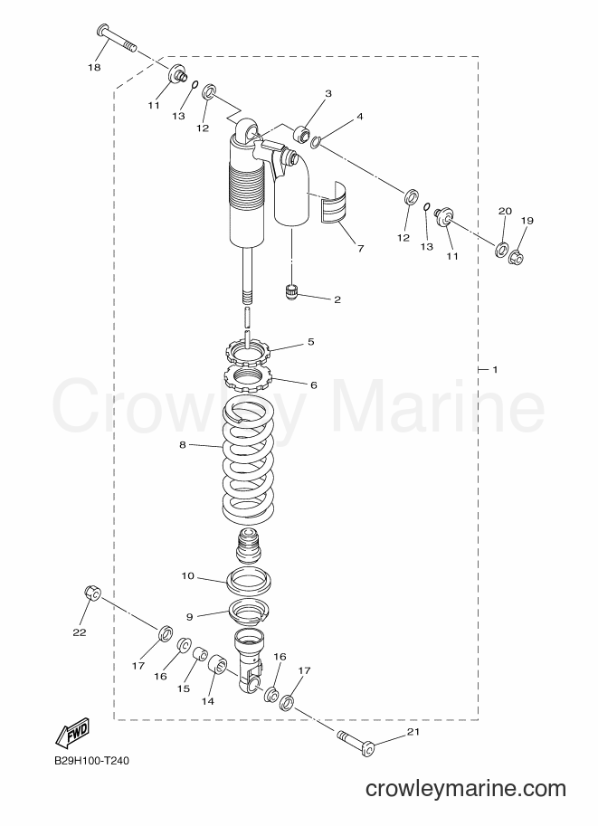 2018 Dirt Bike WR450F - WR450F (2GCB) [010] - REAR SUSPENSION
