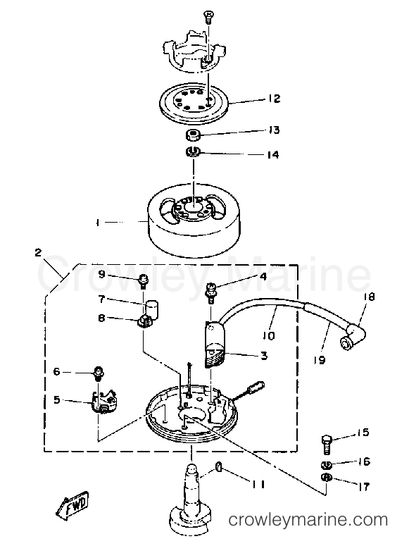 Yamaha Motors 2SF - GENERATOR