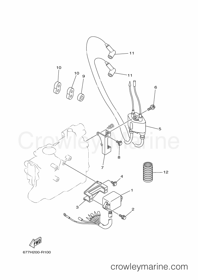Yamaha Motors E8DMHL (677H) [160] - ELECTRICAL