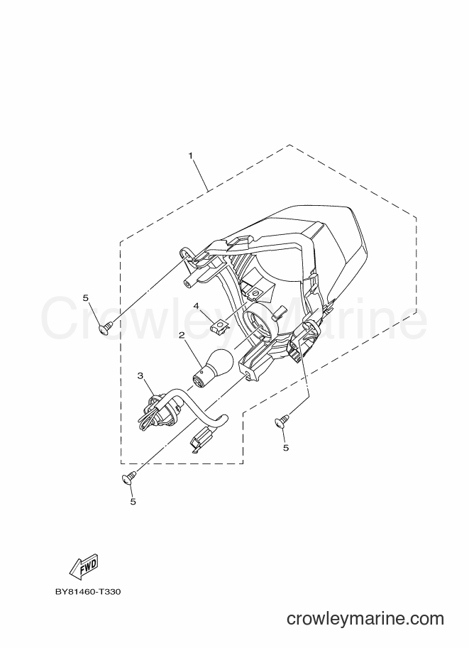 2018 Scooter LNX125-R - LNX125-R (BY81) [010] - TAILLIGHT
