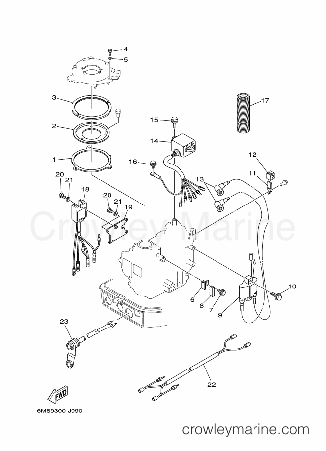 Yamaha Motors 8CMHS (6N0B) [030] - ELECTRICAL