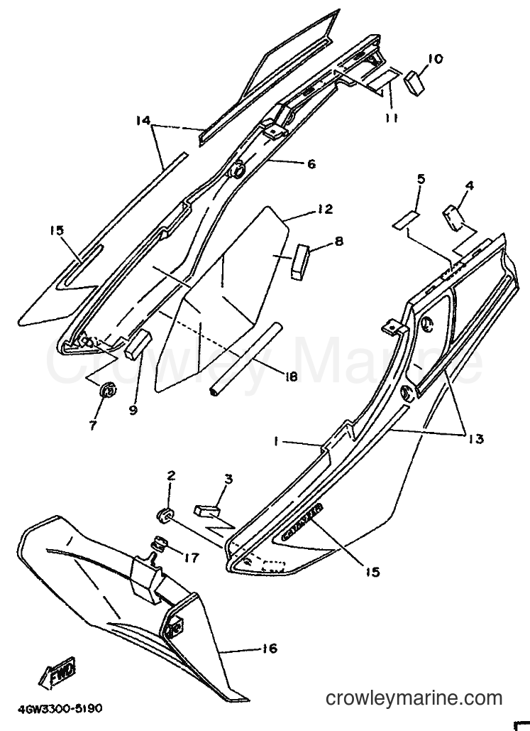Yamaha Motors TDR125 (4FU3) [999] - C_CH LATERAL