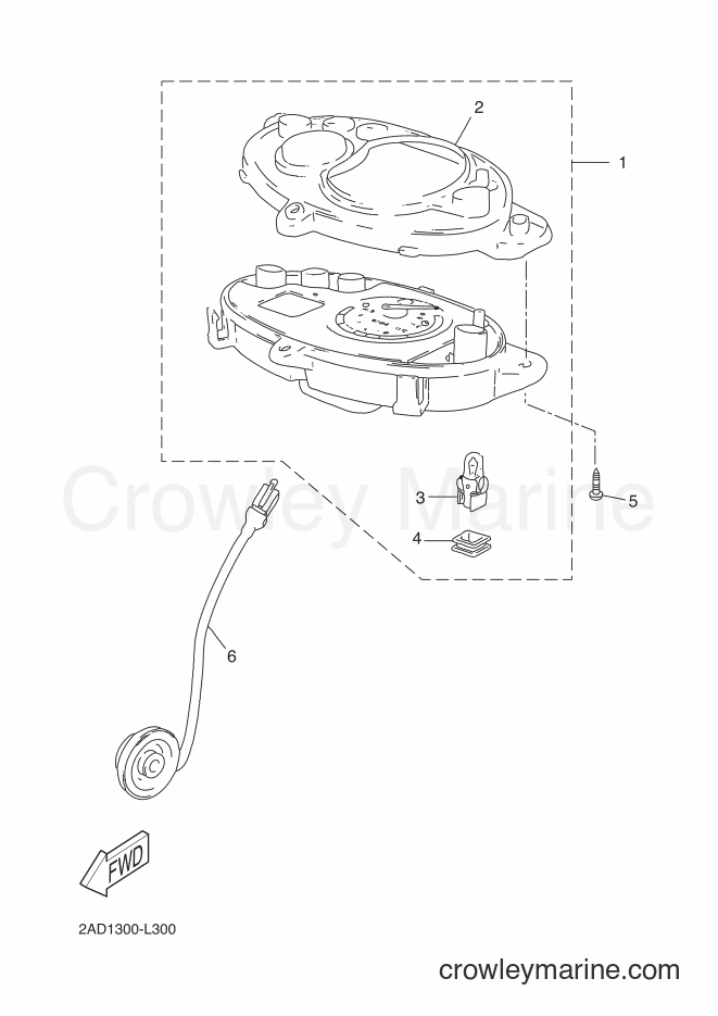 Yamaha Motors CS50 (2AD5) [020] - METER