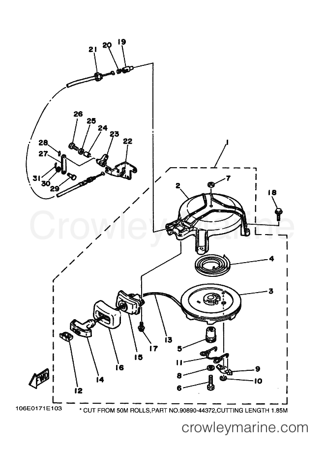 Yamaha Motors 4AC (6E0) [040] - STARTER