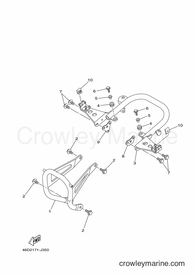 2010 ATV YFZ450X - YFZ450X (46D2) [010] - GUARD