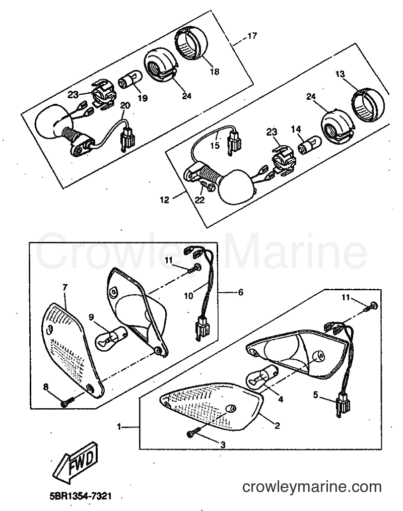 1998 Scooter YQ50L - YQ50L (5CL3) [010] - FLASHER LIGHT