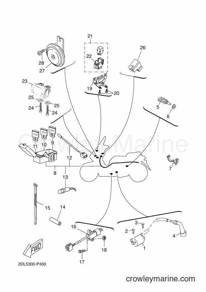 Yamaha Motors YP250R (2DL4) [050] - ELECTRICAL 2