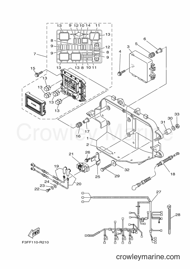 Yamaha Motors SAT1800E (F3FF) [020] - ELECTRICAL 1