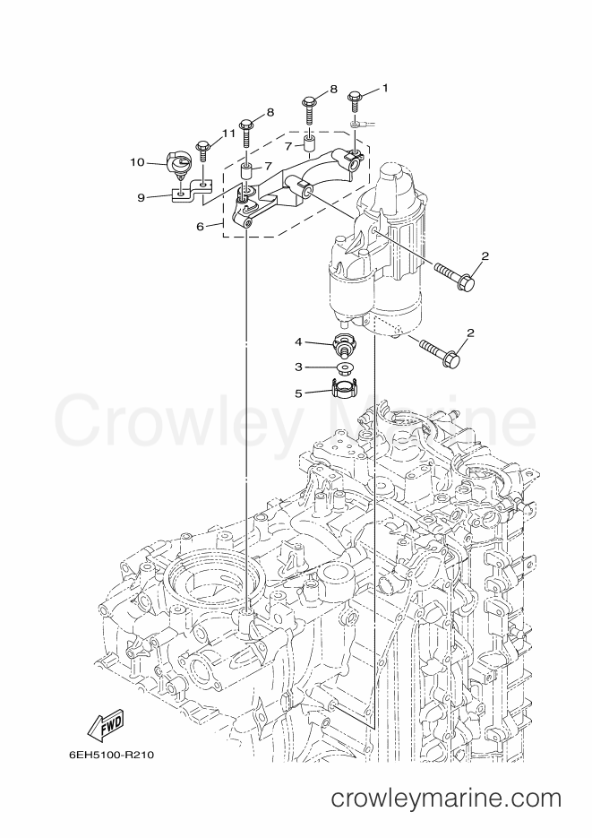 Yamaha Motors F200XB-2017 (6DA5) [020] - ELECTRICAL 5