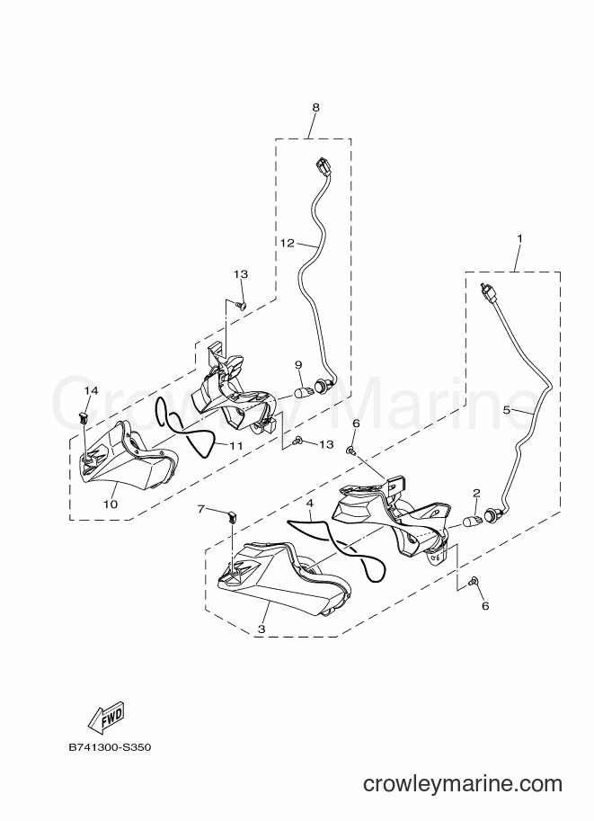 Yamaha Motors CZD300-A (B741) [050] - FLASHER LIGHT
