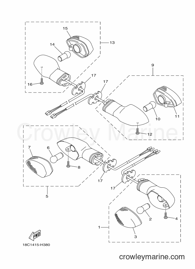 2014 Street Bike YBR125ED - YBR125ED (51D3) [050] - FLASHER LIGHT