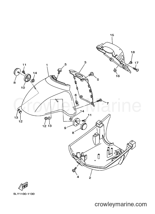 Yamaha Motors YJ50R (5PP5) [010] - FENDER