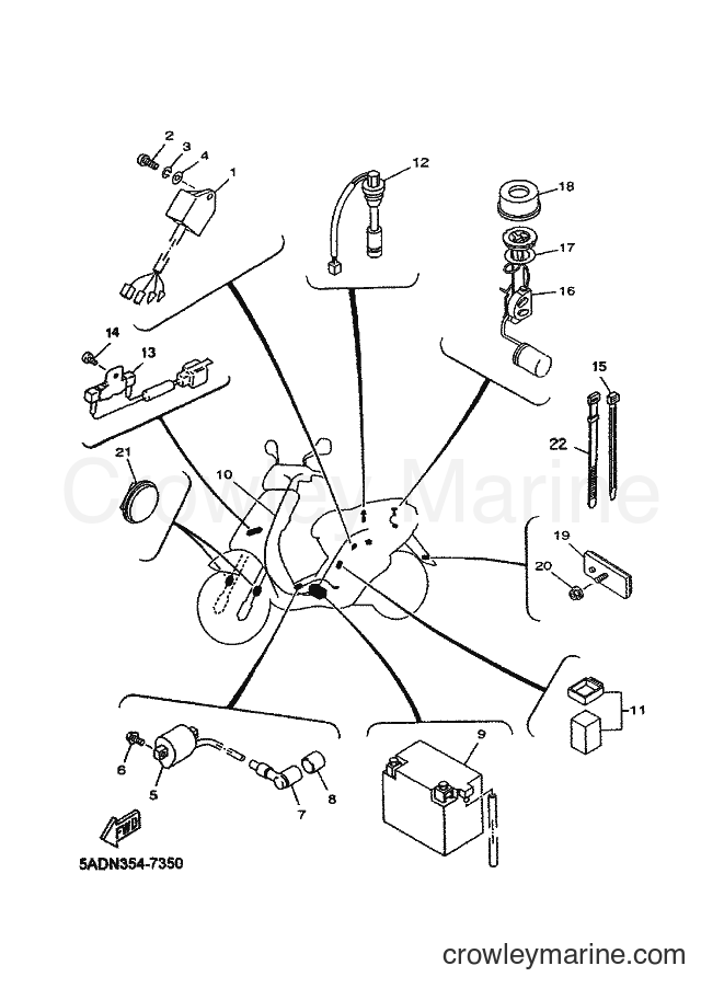 Yamaha Motors YN50 (5BW3) [010] - ELECTRICAL 2