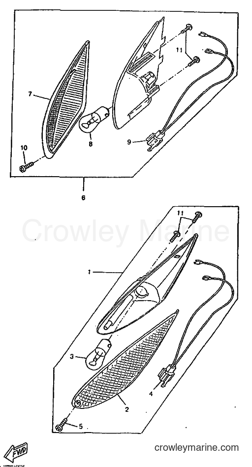 1998 Scooter CW50RSP - CW50RSP (4URG) [010] - FLASHER LIGHT
