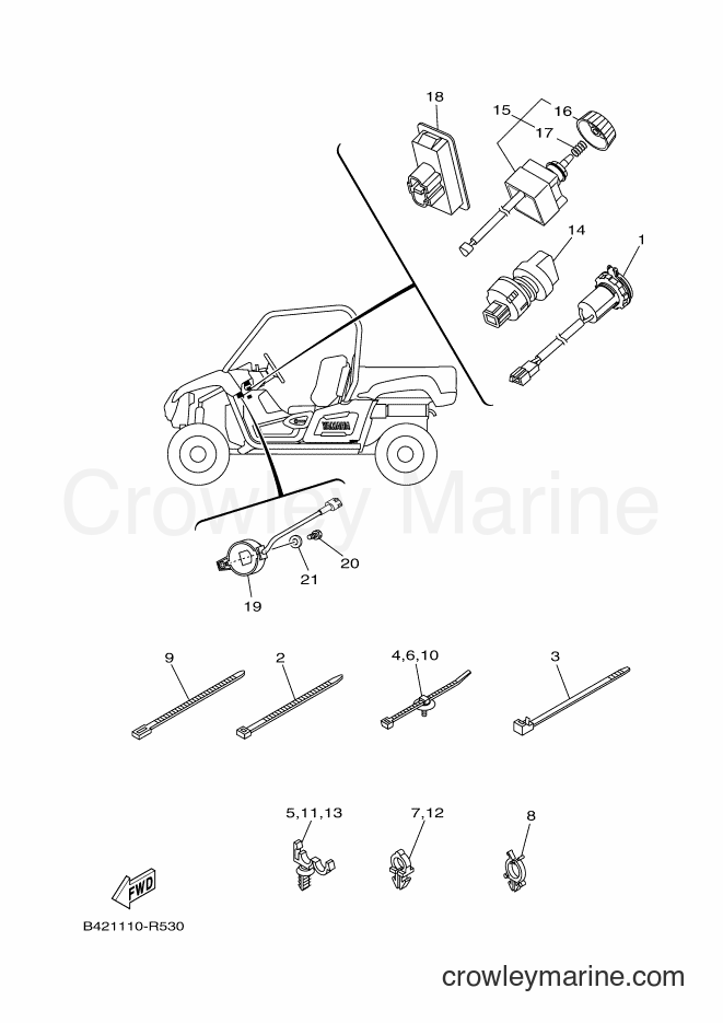 Yamaha Motors YXM700 (BD92) [010] - ELECTRICAL 2