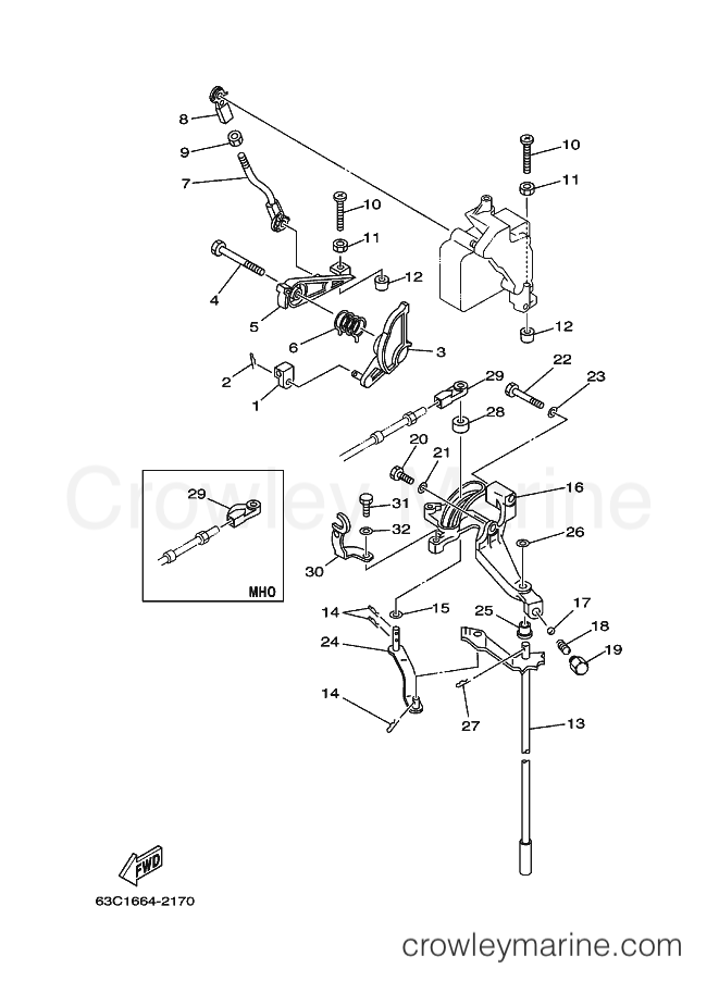 Yamaha Motors 40VEOL (63C8) [120] - CONTROL