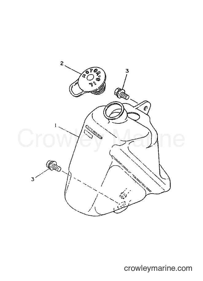 1999 Scooter CY50R - CY50R (3WG8) [010] - DEPOSITO DE ACEITE