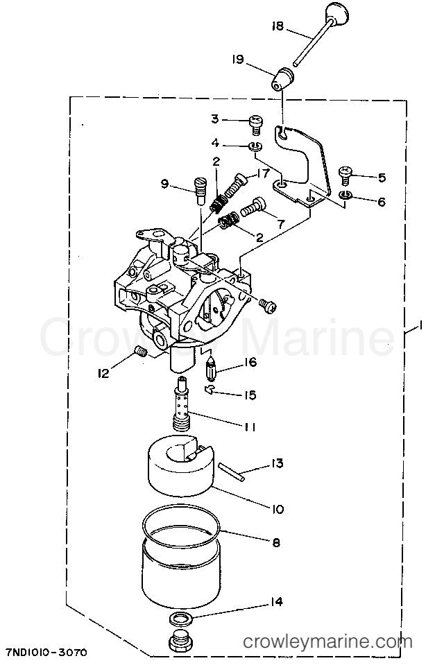 Yamaha Motors EF3800R - CARBURETOR