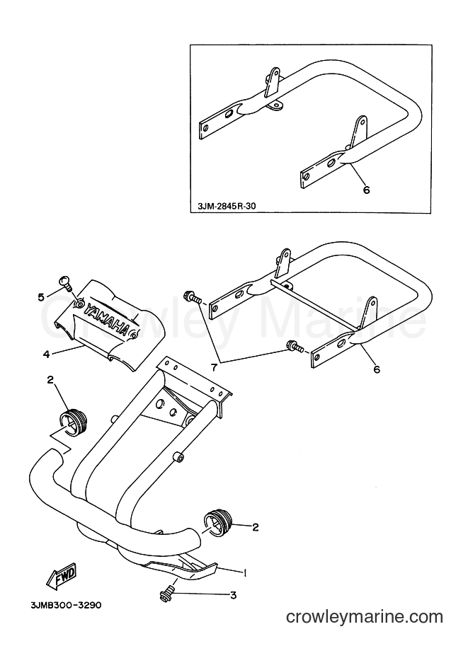 1996 ATV YFS200 - YFS200 (3JML) [010] - GUARD 2
