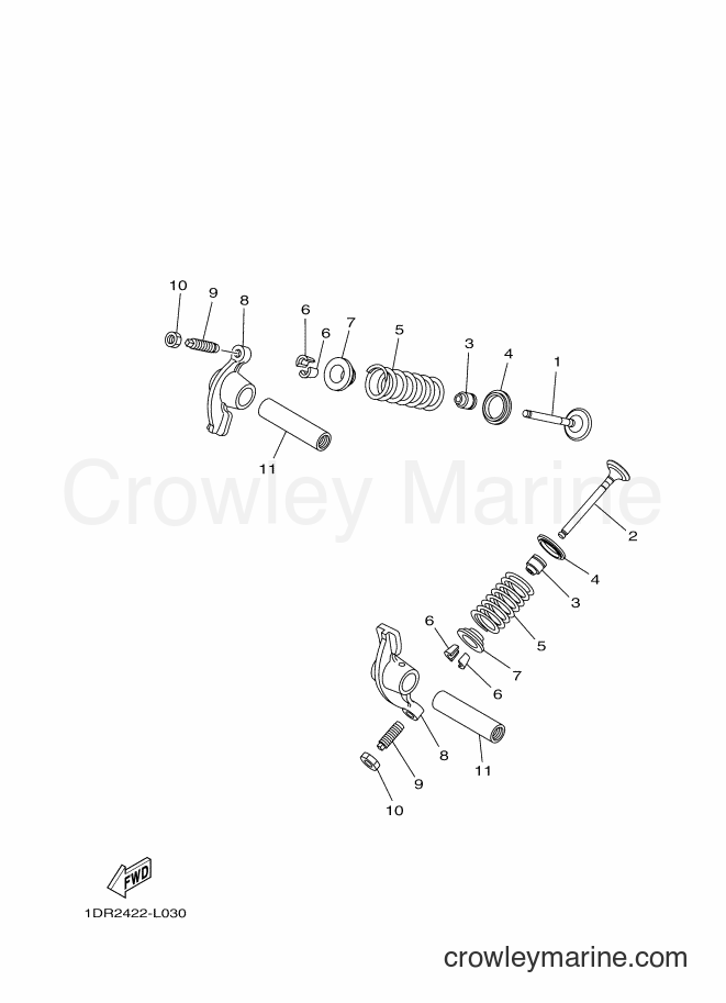 Yamaha Motors XC115S (1DR2) [010] - VALVE