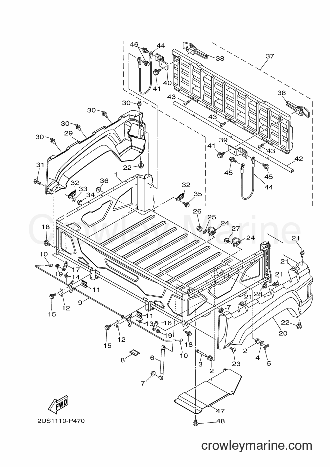 Yamaha Motors YXC700E (2US2) [010] - CARRIER