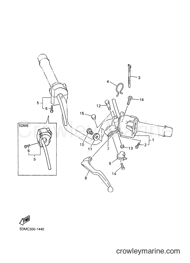 2001 Street Bike FZS600 - FZS600 (5DMC) [030] - HANDLE SWITCH & LEVER