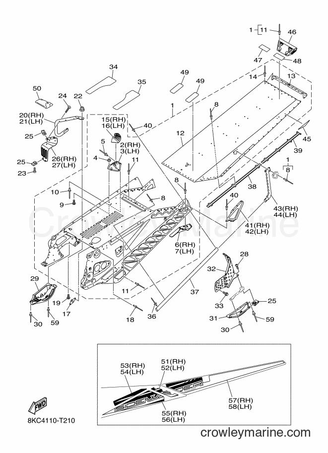 Yamaha Motors SRS10MS62 (8KC4) [010] - FRAME 2
