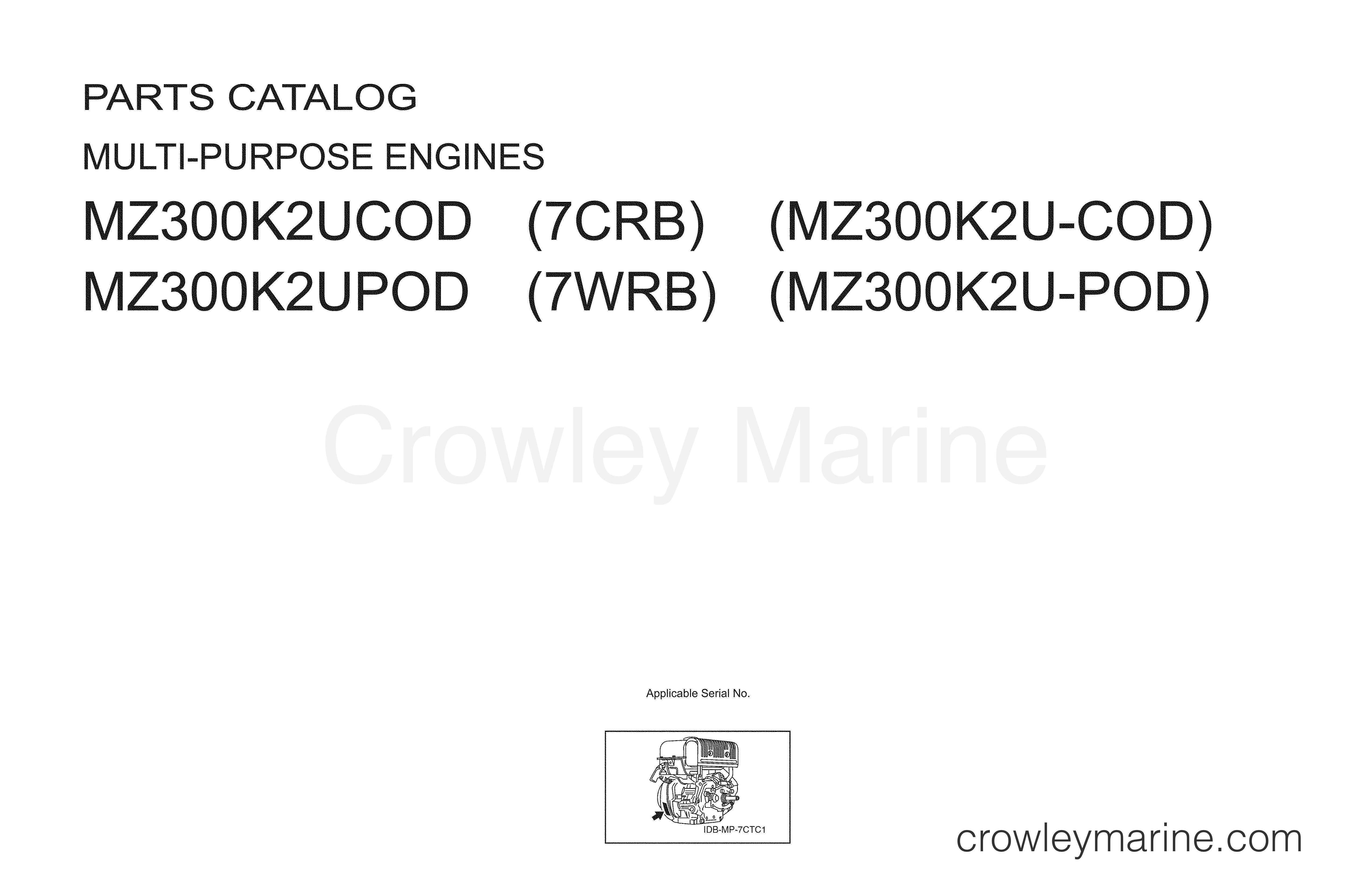 2006 UTV 300 - MZ300K2UPOD - 1 TITLE PAGE