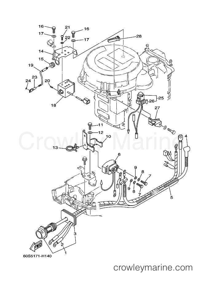 Yamaha Motors FT8DEHPL (60S5) [080] - ELECTRICAL 3