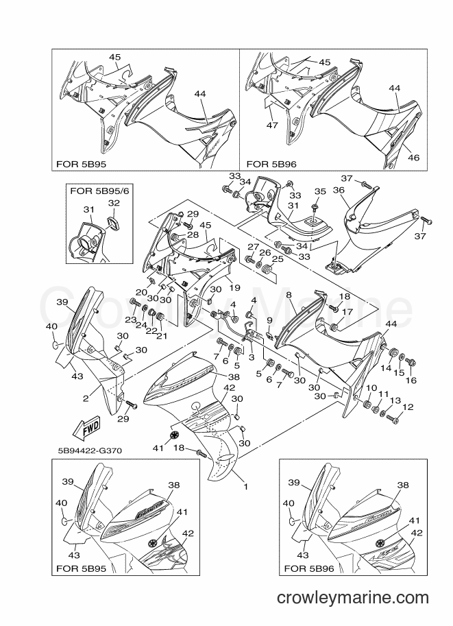 2008 Scooter T110SEC - T110SEC (5B96) [010] - LEG SHIELD