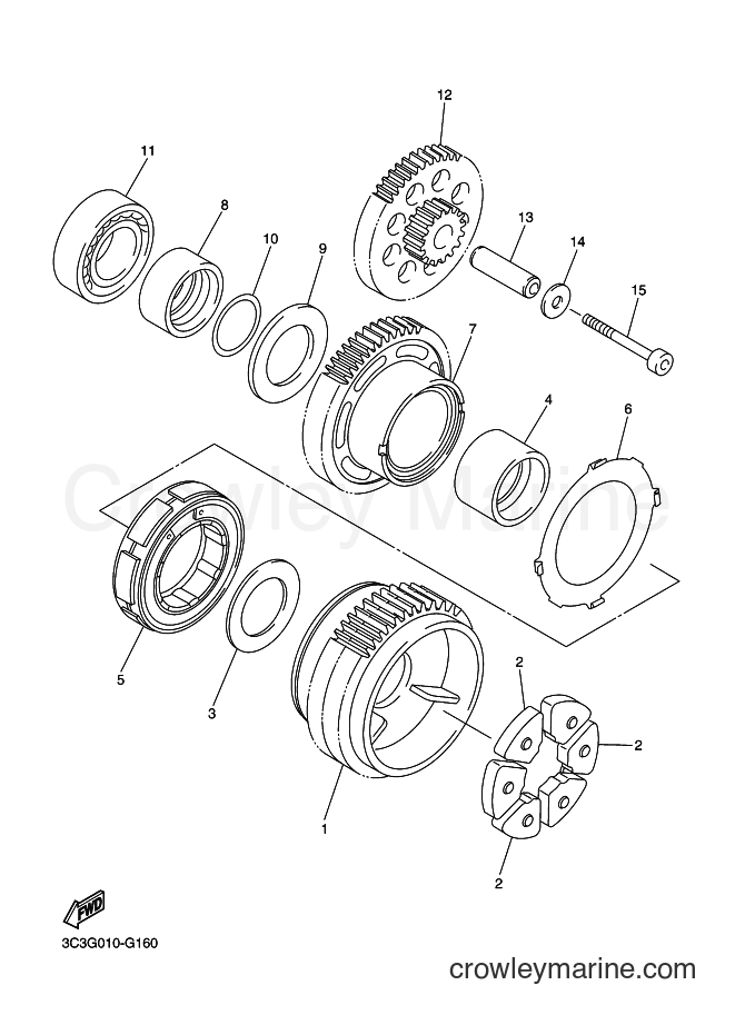2012 Street Bike FZ1-N - FZ1-N (1EC8) [010] - STARTER