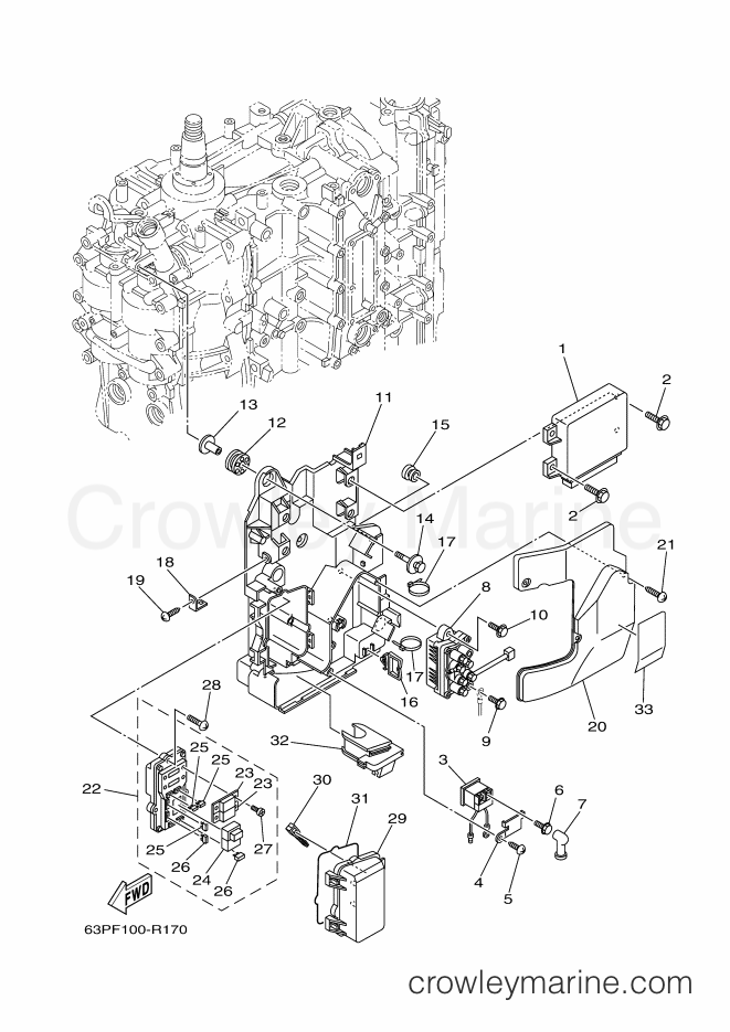 Yamaha Motors F150B (63PF) [310] - ELECTRICAL 2