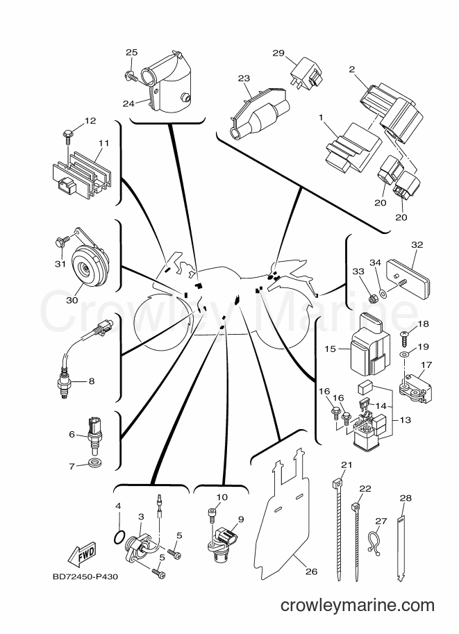 2015 Sport Bike YZF-R15 - YZF-R15 (2PL2) [010] - ELECTRICAL 2