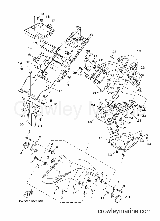 Yamaha Motors YZF-R25 (1WDG) [010] - FENDER