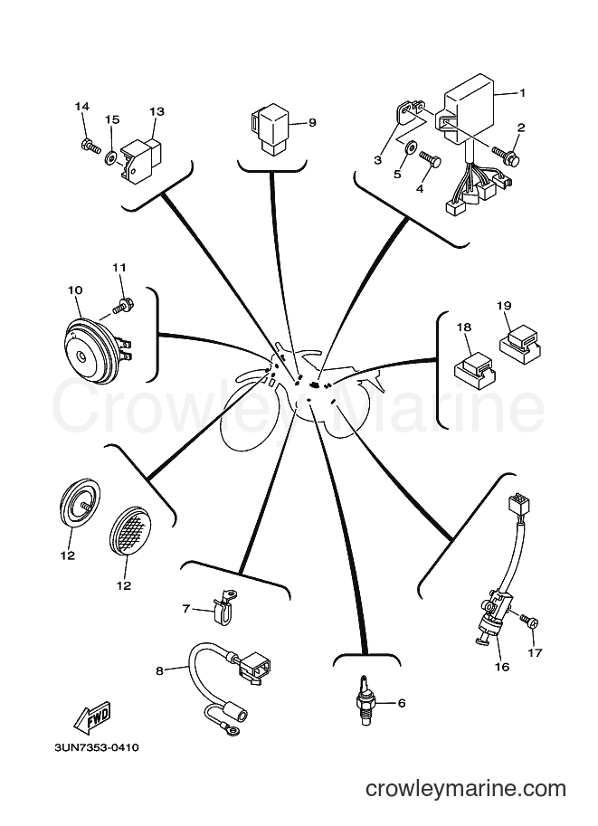 Yamaha Motors DT50LC (3UN7) [010] - ELECTRICAL 2
