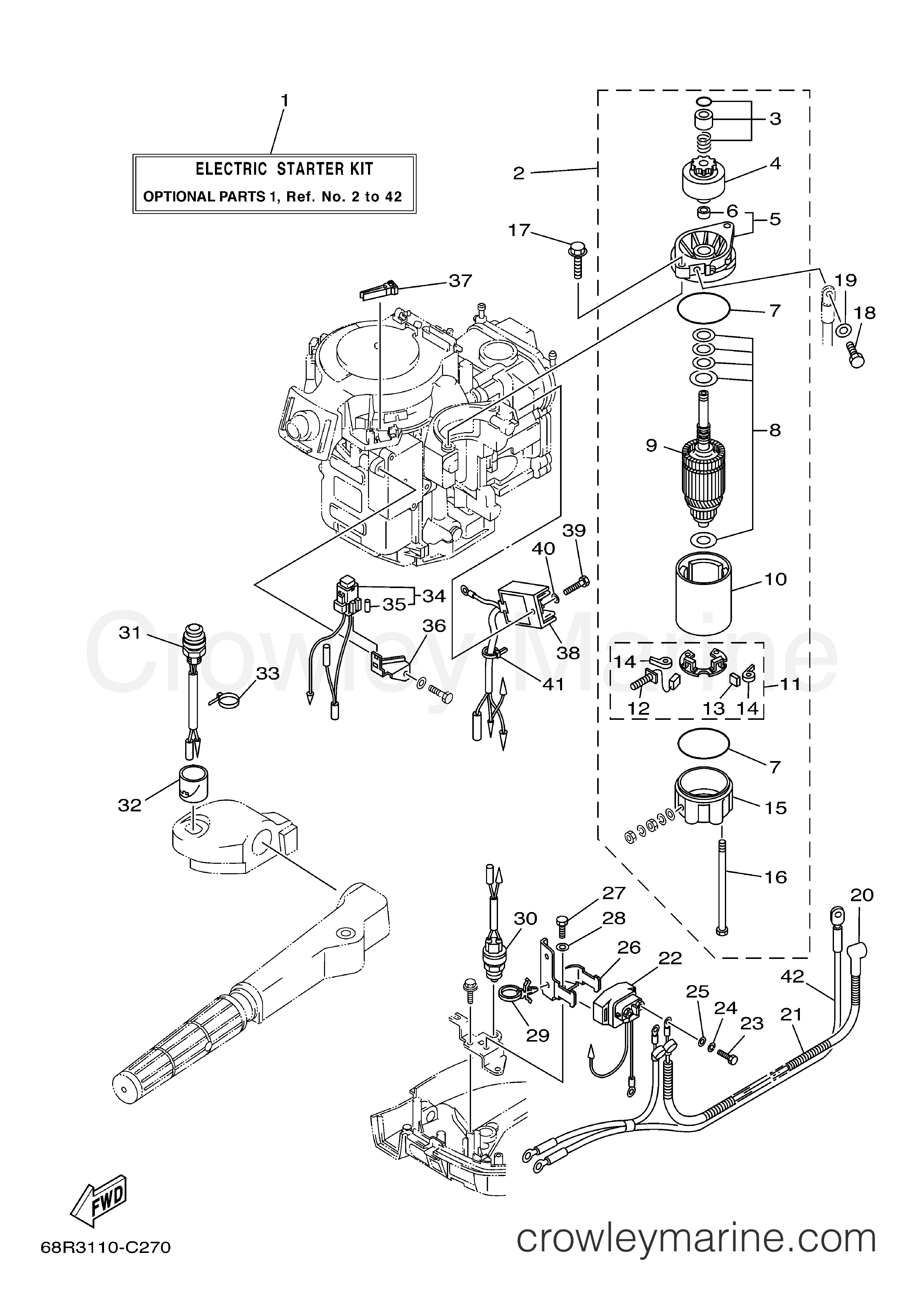 Yamaha Motors F6MLHC - OPTIONAL PARTS 1