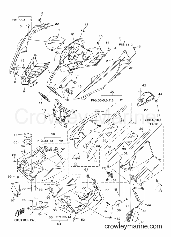 2016 Snowmobile SRV10ML2 - SRV10ML2 (8KU4) [010] - SHROUD