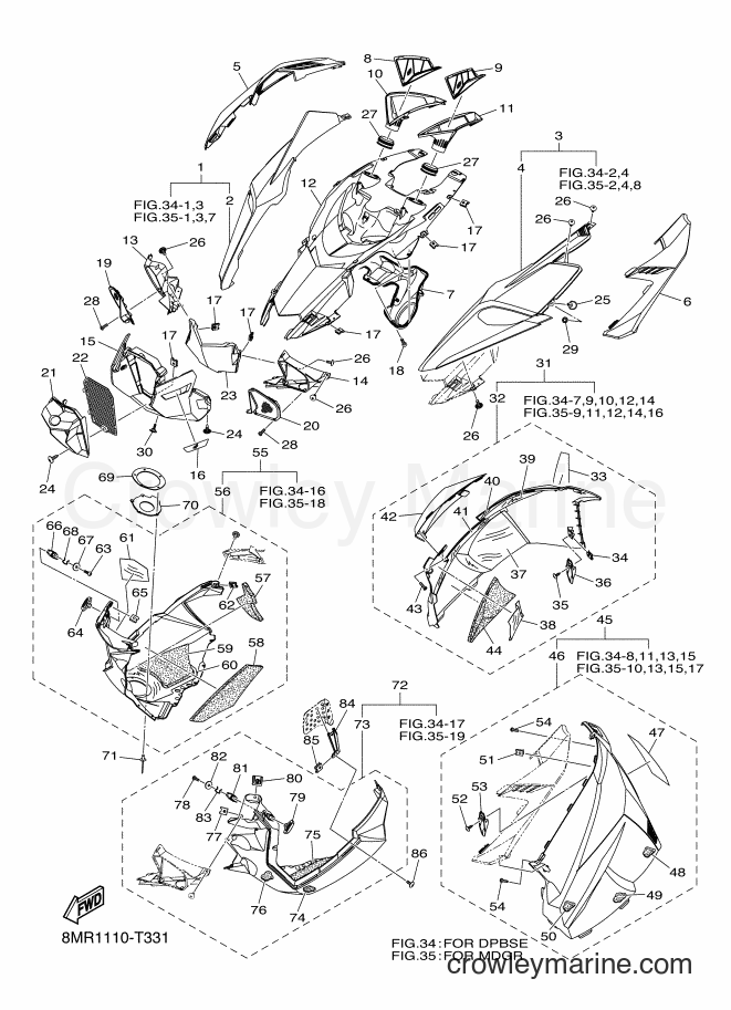 2018 Snowmobile SRS10MS53 - SRS10MS53 (8MR1) [010] - SHROUD
