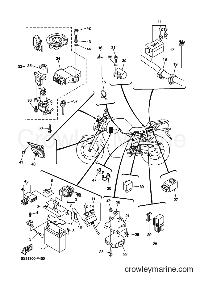 2007 Street Bike FZ6-NA - FZ6-NA (5S31) [010] - ELECTRICAL 2